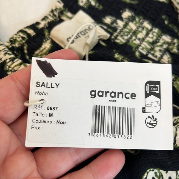 GARANCE PARIS PLUMERIA PRINTED MIDI DRESS MEDIUM - Picture 13 of 16